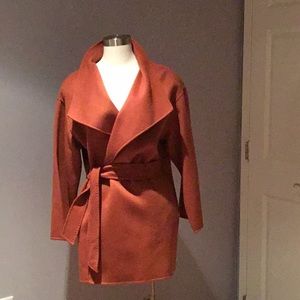 Cashmere Wrap Coat